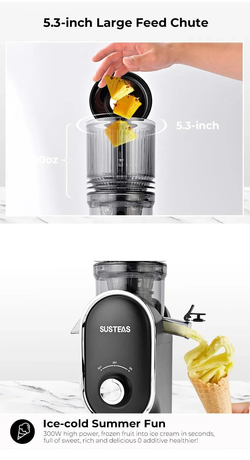 Portatile Cold Press Juicer - High Yield & Easy Clean