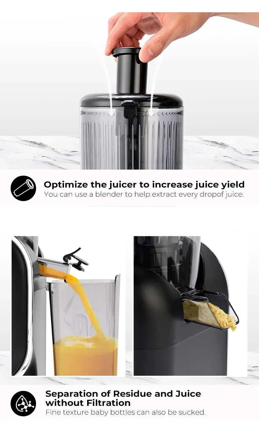 Portatile Cold Press Juicer - High Yield & Easy Clean