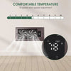 4"x10" Register Booster Fan for Wall & Floor Vents, 10-Speed Quiet Ventilation Fan with Thermostat & Remote, Negative Ion Air Vent Booster, Enhances Airflow & Home Comfort