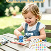 Talking Phonics Flash Cards with ReaderDog, 81 Pages Sentences 592 Words & Stickers, Educational Reading Toy for Kids 3‑8, Kindergarten‑2nd Grade
