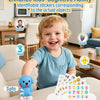 Talking Phonics Flash Cards with ReaderDog, 81 Pages Sentences 592 Words & Stickers, Educational Reading Toy for Kids 3‑8, Kindergarten‑2nd Grade