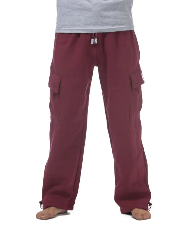 Heavyweight Cargo Sweatpants with 6 Pockets