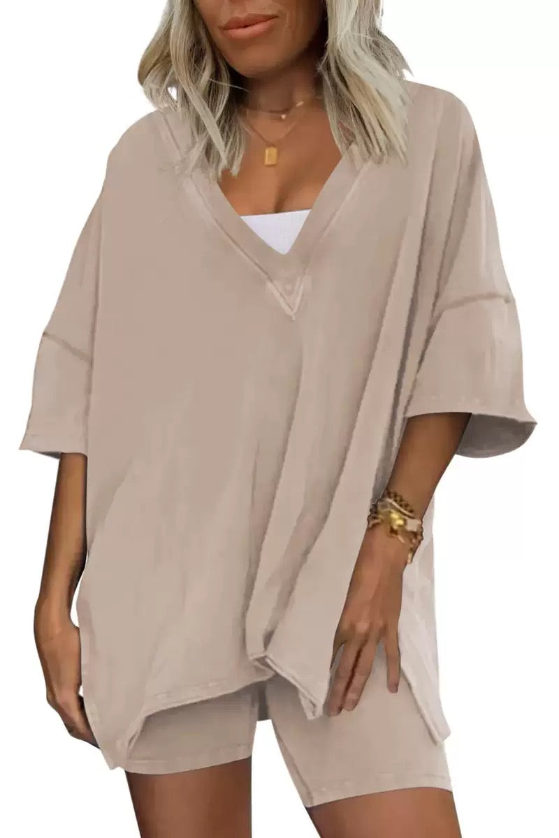 Summer Comfy Women's Loungewear 2 Piece Outfit - S-XXL