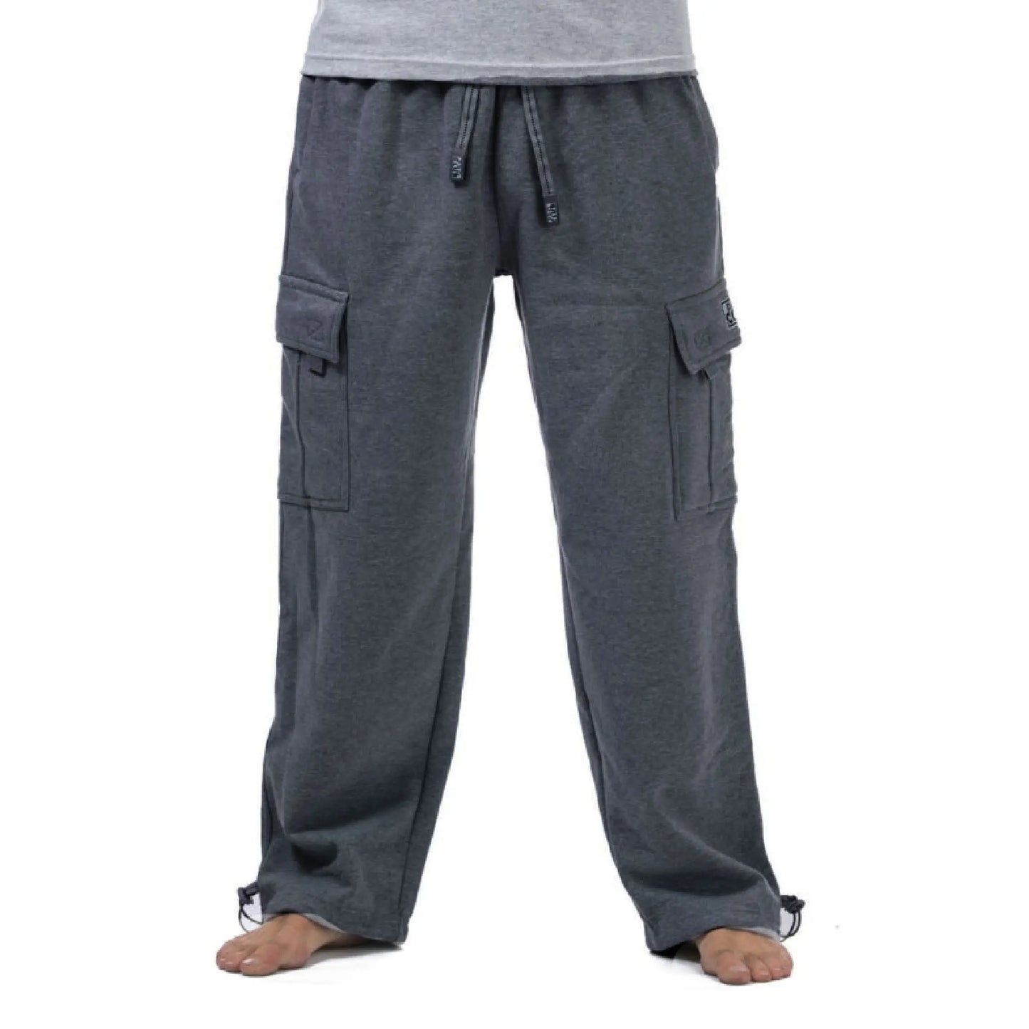 Heavyweight Cargo Sweatpants with 6 Pockets