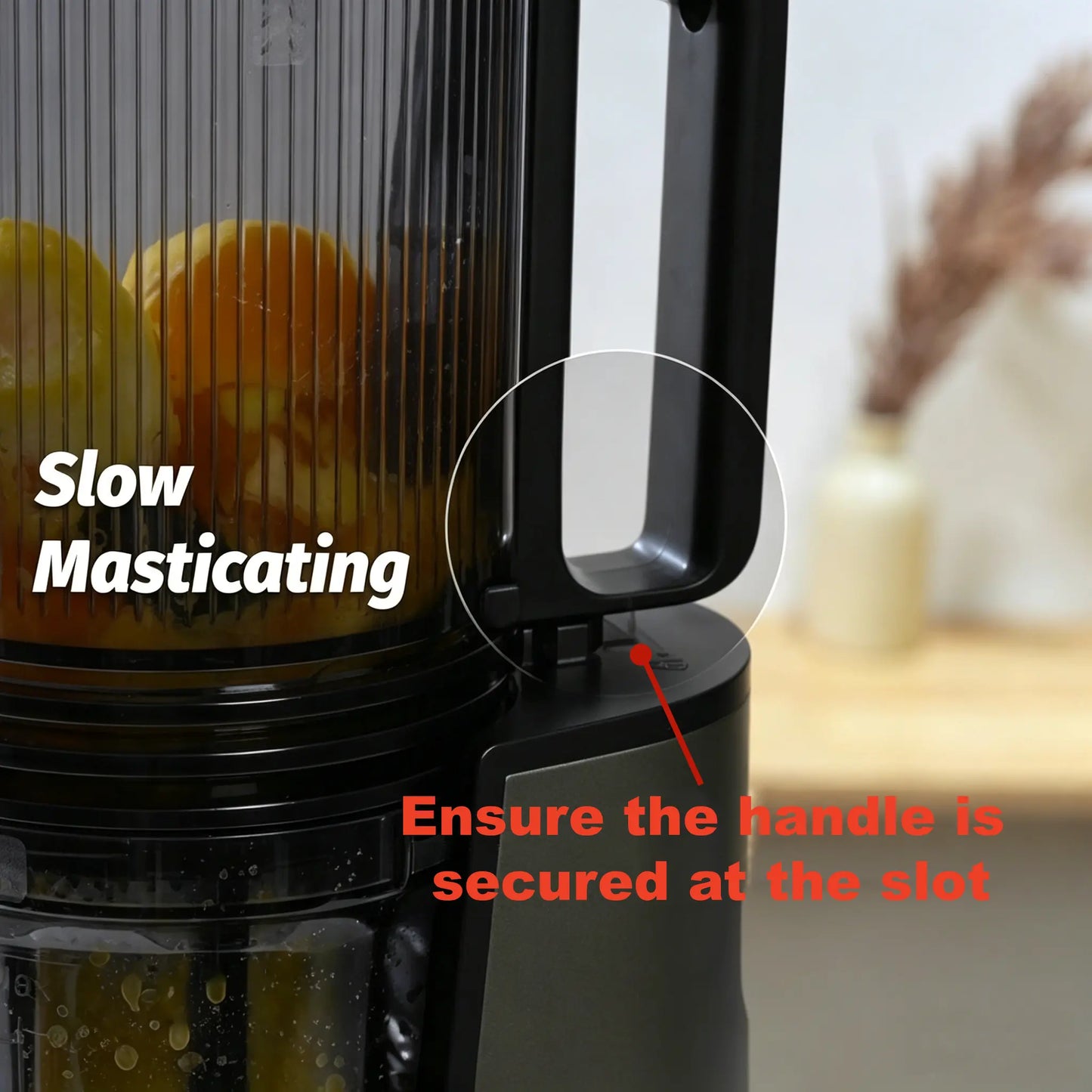 LQZ 350W Cold Press Juicer - High Juice Yield & Easy Clean