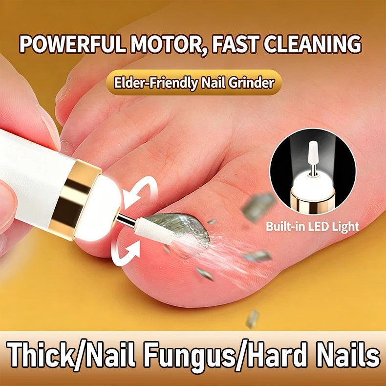 🦶🦶 Electric nail file for onychomycosis, a small electric nail tool.