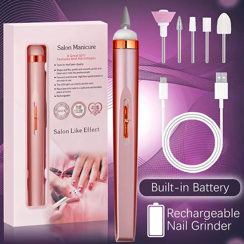 🦶🦶 Electric nail file for onychomycosis, a small electric nail tool.