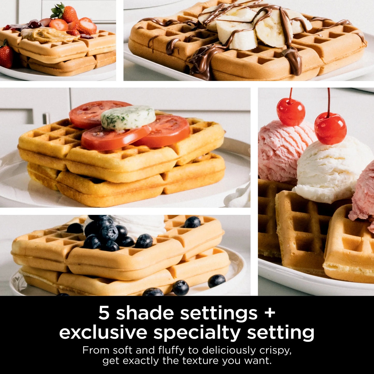 Ninja Belgian Waffle Maker PRO NeverStick BW1001