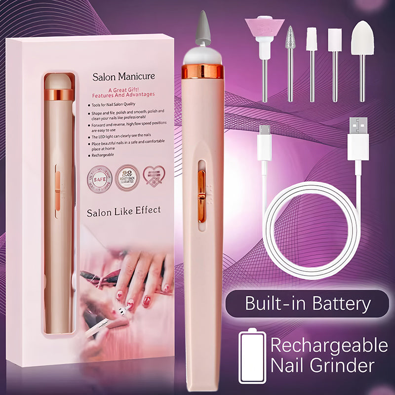 🦶🦶 Electric nail file for onychomycosis, a small electric nail tool.