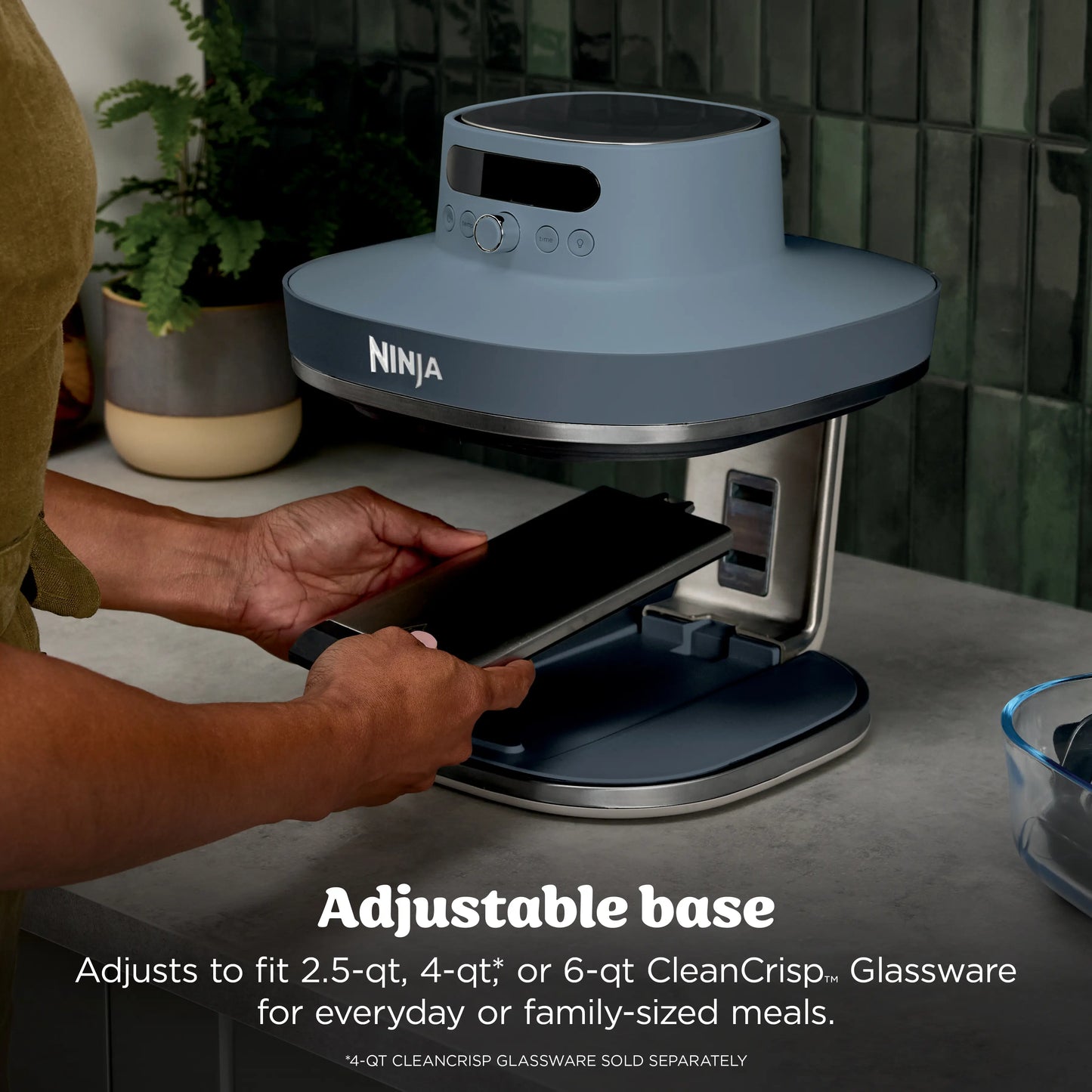 Ninja Crispi Pro 6-in-1 Glass Air Fryer AS101