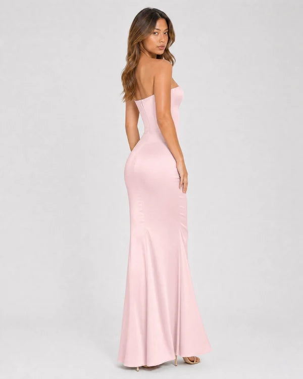 Ondine | Strapless Corset Maxi Dress