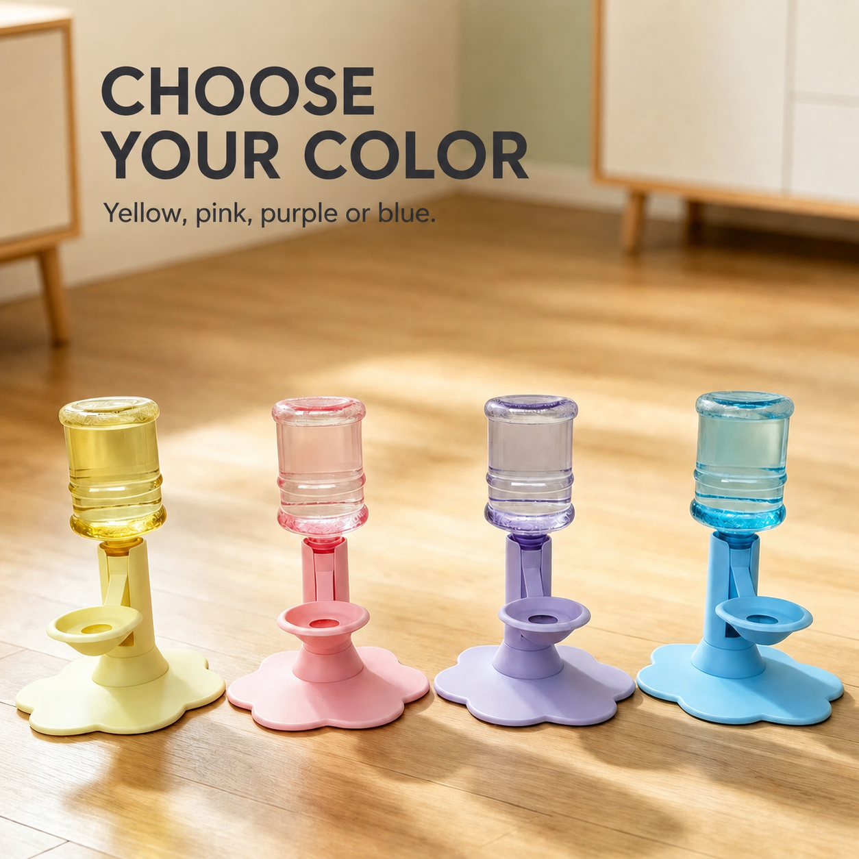 PetalFlow Gravity Cat Water Stand