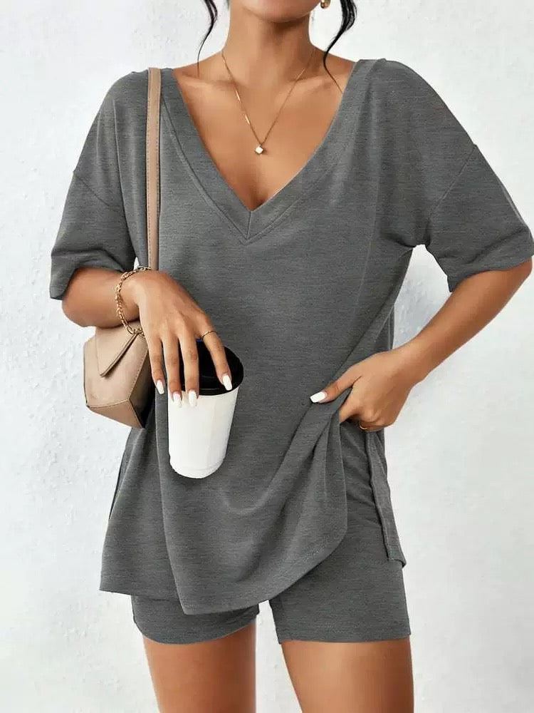Summer Comfy Women's Loungewear 2 Piece Outfit - S-XXL
